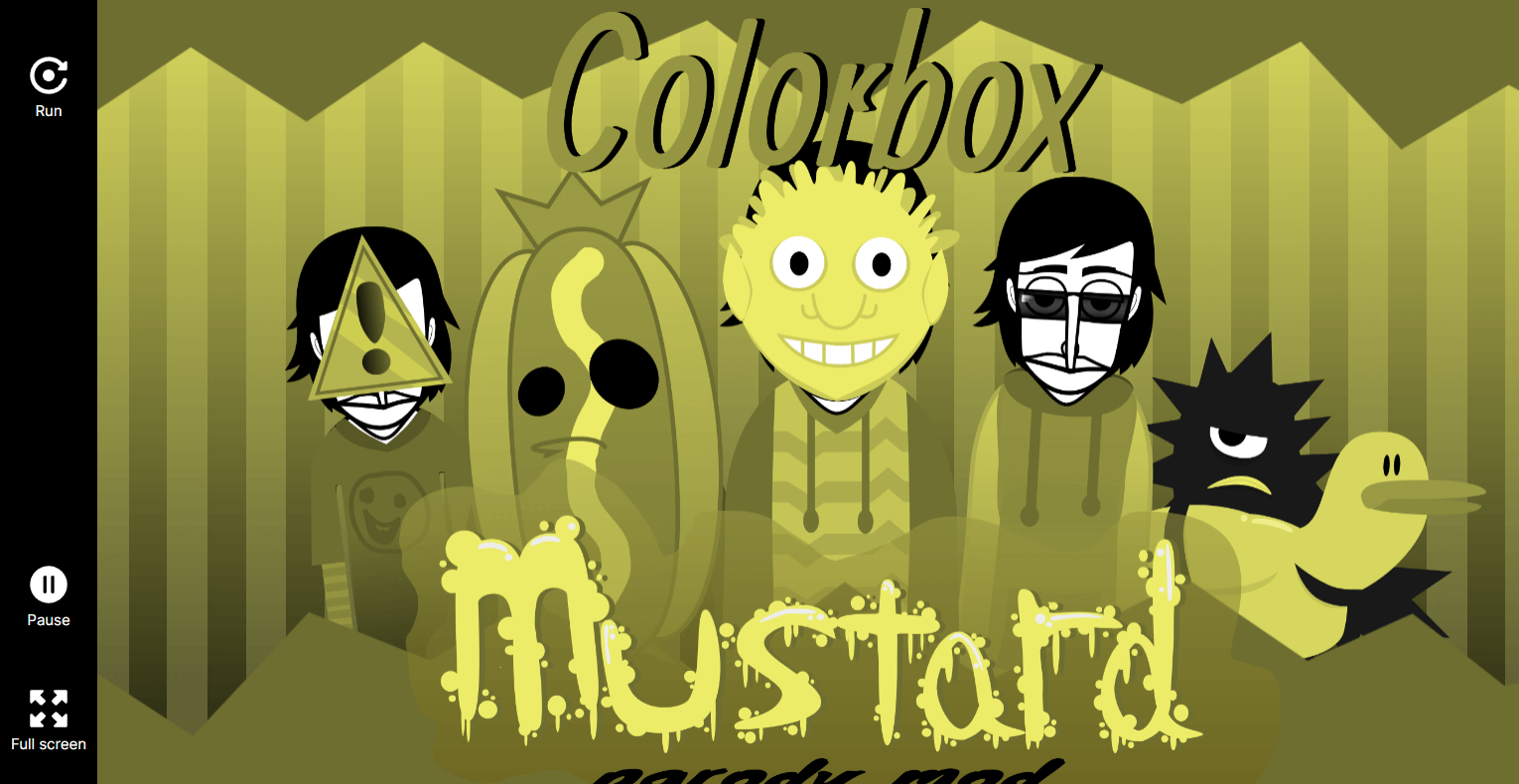 Colorbox Mustard游戏页面 | colorbox-mustard.com